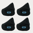 Airze Family Bundle featuring four black Airze travel pillows, perfect for group travel and family trips with ultimate neck support and comfort.